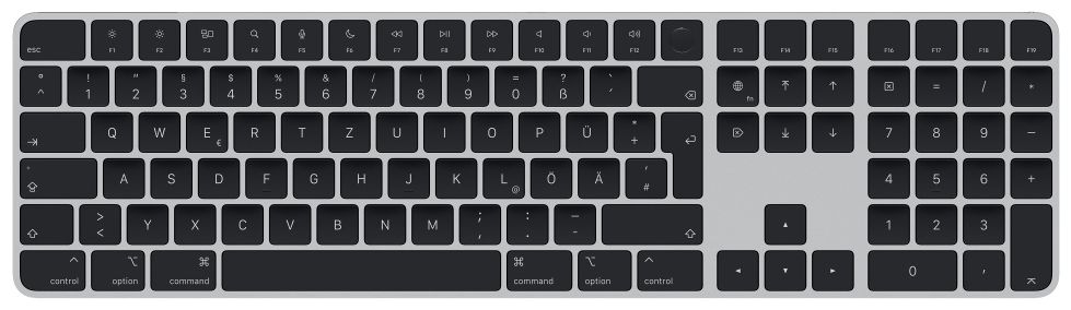Magic Keyboard Universal Tastatur (Schwarz, Silber) 