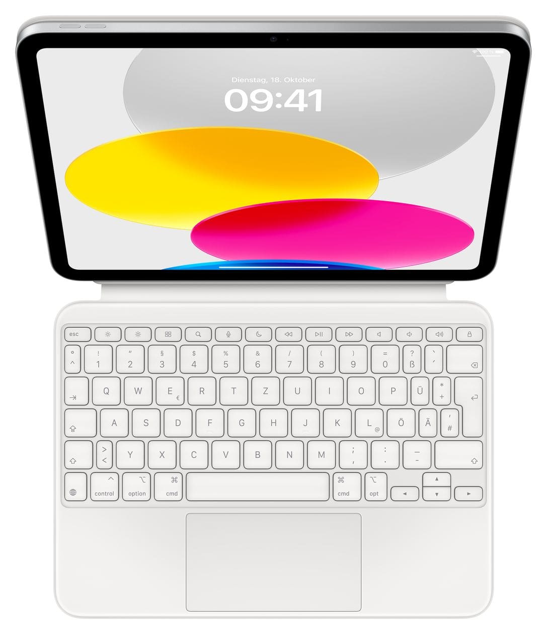 Magic Keyboard Folio für Apple iPad A16 und iPad 10.Gen  (Aluminium) 