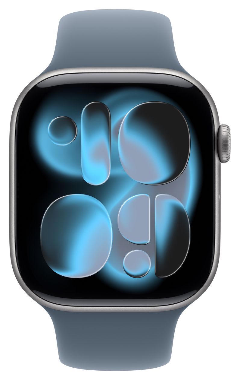 MFGX4ZM/A Armband S/M Apple Watch Models 44mm 45mm 46mm 49mm  (Blau) 
