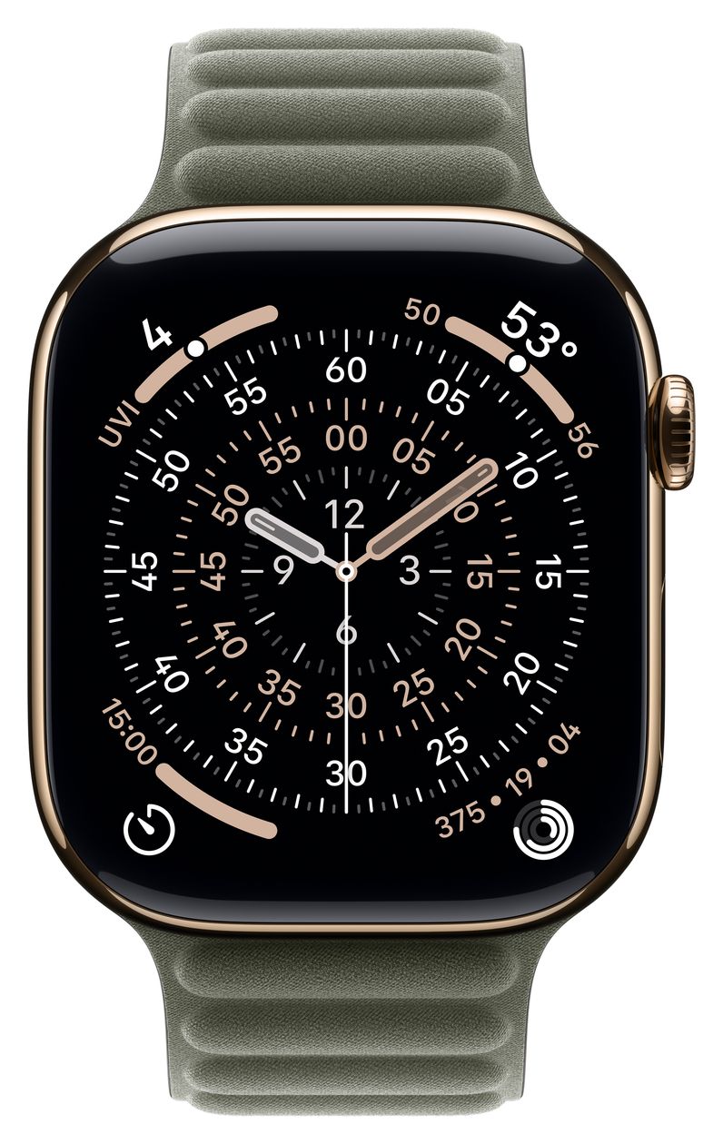 MGDK4ZM/A Armband S/M Watch 44 mm/45 mm/46 mm/49 mm  (Grau, Salbei) 