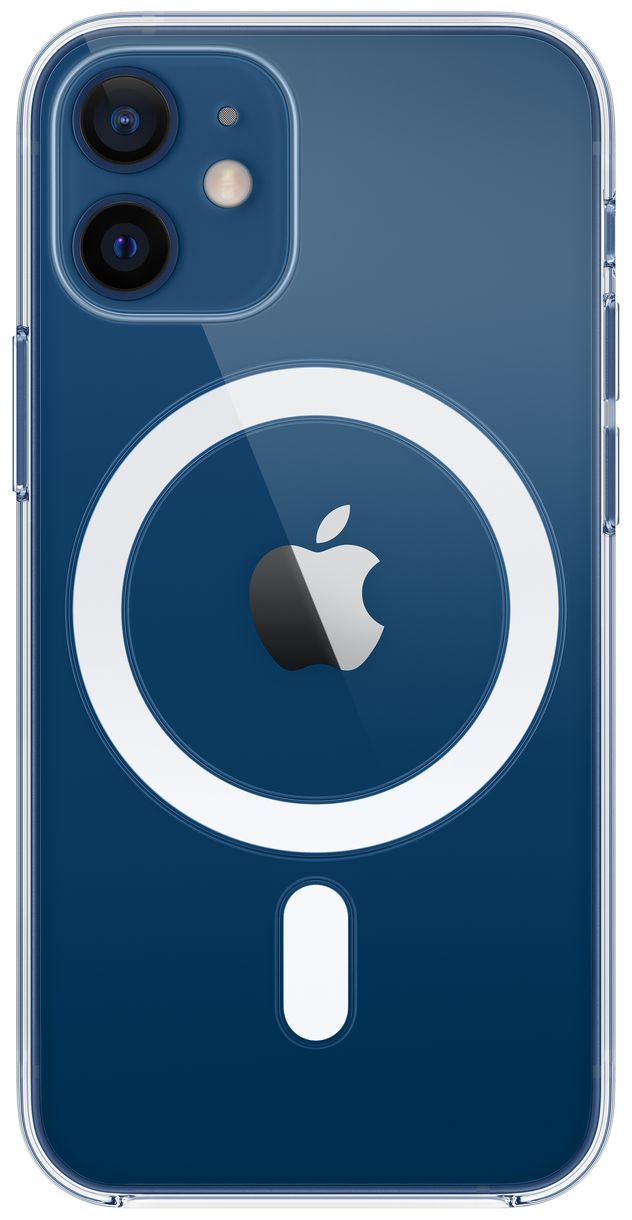 Clear Case mit MagSafe Cover für Apple iPhone mini (Transparent) 