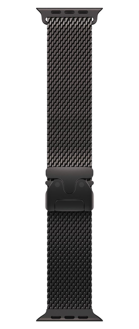 Milanaise Armband L Watch 44mm/45mm/46mm/49mm  (Schwarz) 