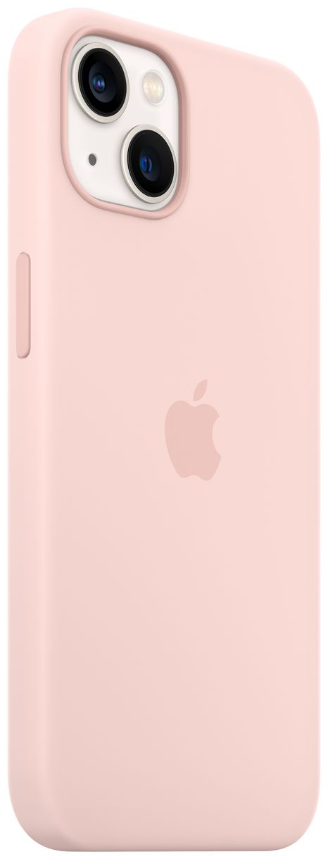 Silikon Case mit MagSafe Hauthülle für Apple iPhone 13 (Pink) 