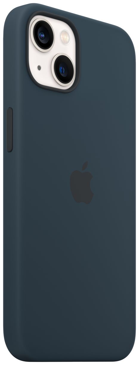 Silikon Case mit MagSafe Hauthülle für Apple iPhone 13 (Blau) 
