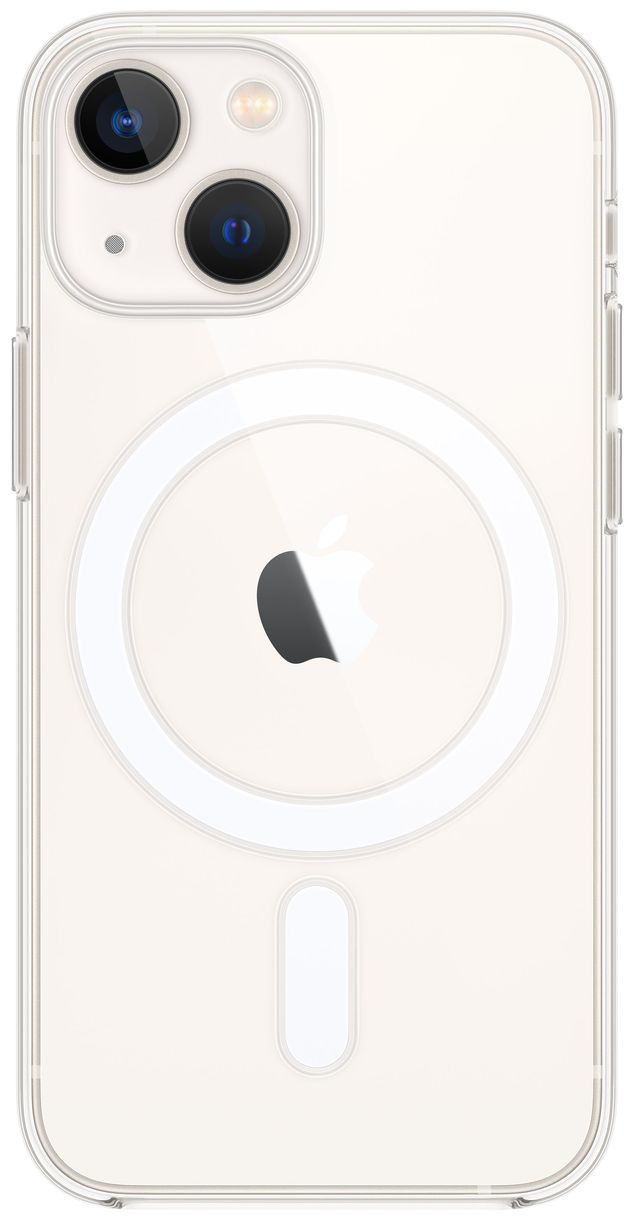 Clear Case mit MagSafe Cover für Apple iPhone 13 mini (Transparent) 