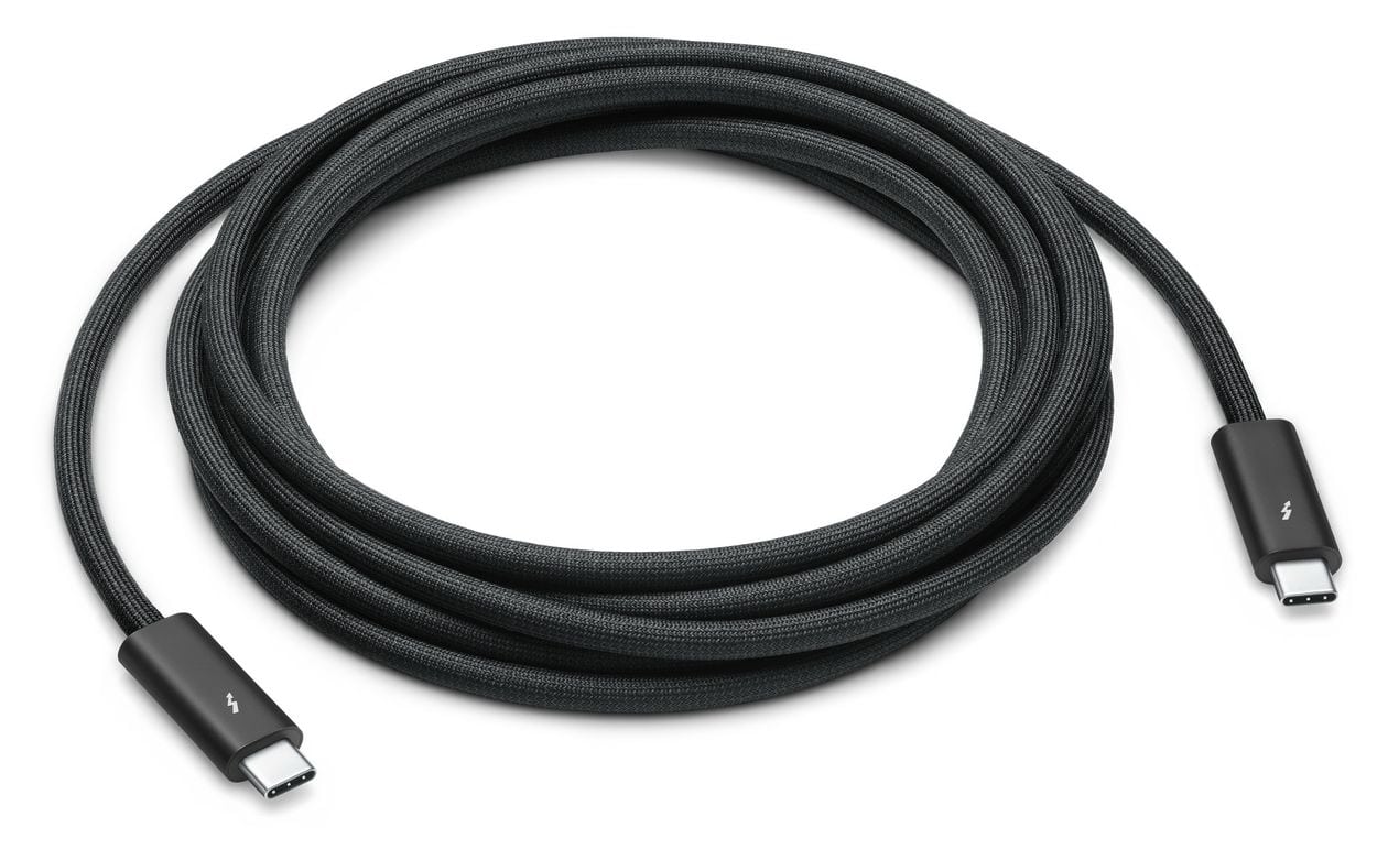 MW5H3ZM/A Männlich auf Männlich bis 100 W 3 m  (Schwarz) 