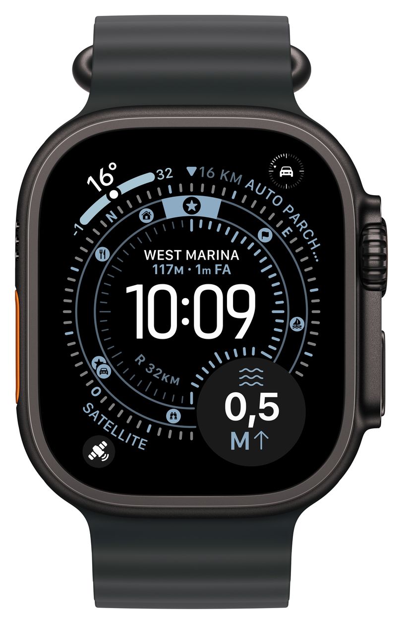 MYPD3ZM/A Armband Apple Watch Models 44mm 45mm 46mm 49mm  (Schwarz) 