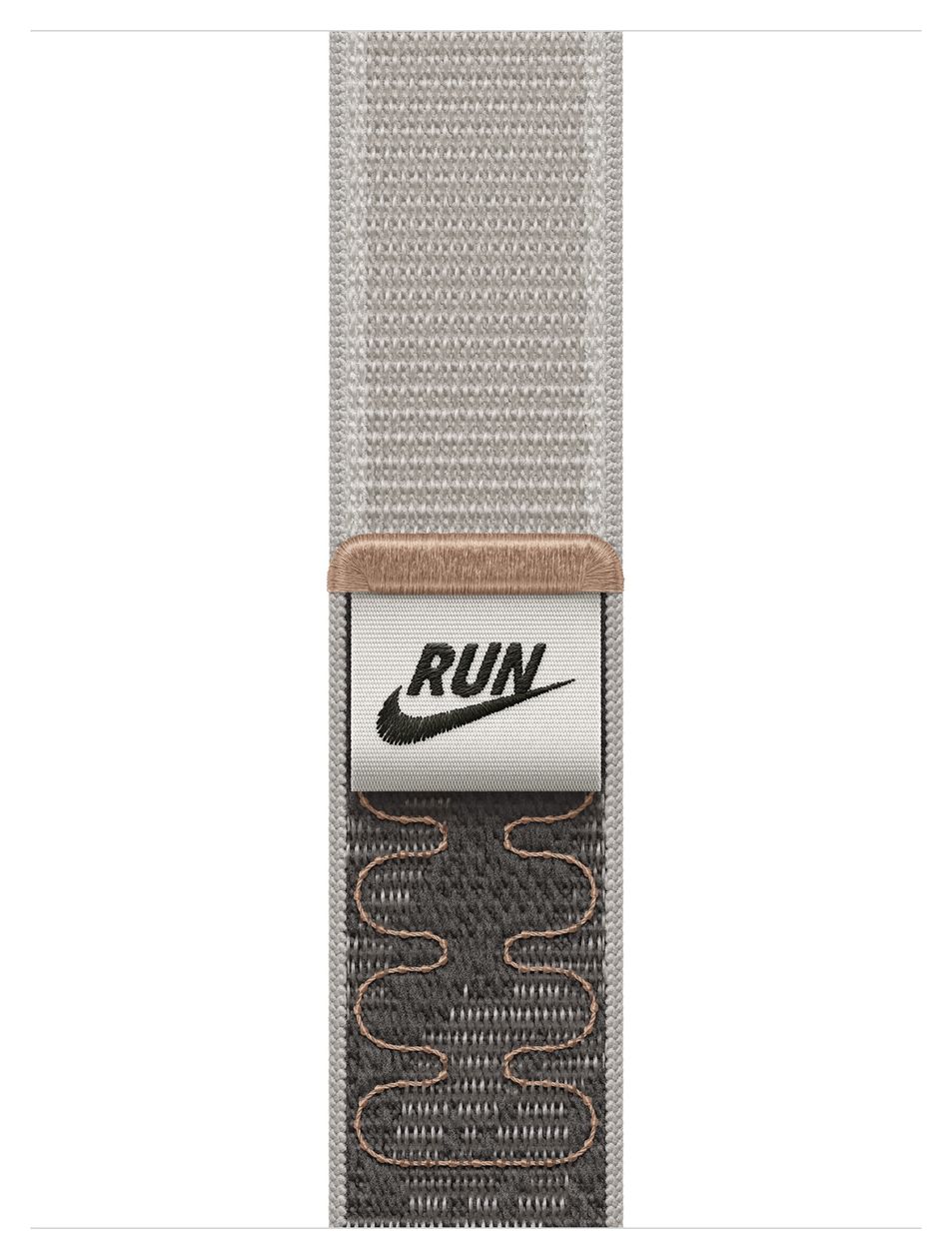 Nike Sport Loop Armband  Watch 38mm / 40mm / 41mm / 42mm  (Grau) 