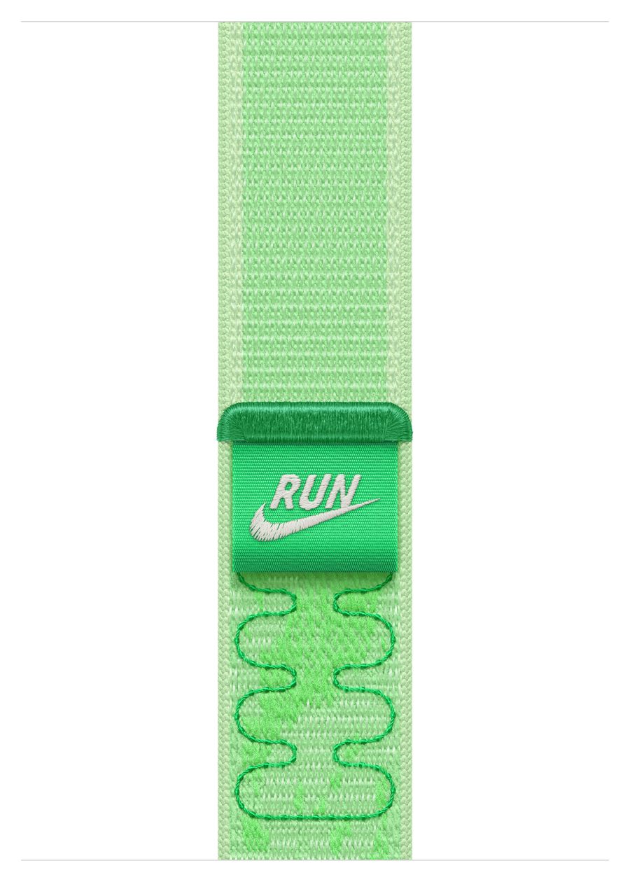 Nike Sport Loop Armband  Watch 44mm / 45mm / 46mm / 49mm  (Grün) 