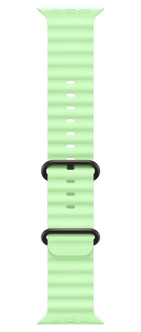 Ocean Armband Universalgröße 49 mm Apple Watch: 44mm, 45mm, 46mm, 49mm  (Grün) 