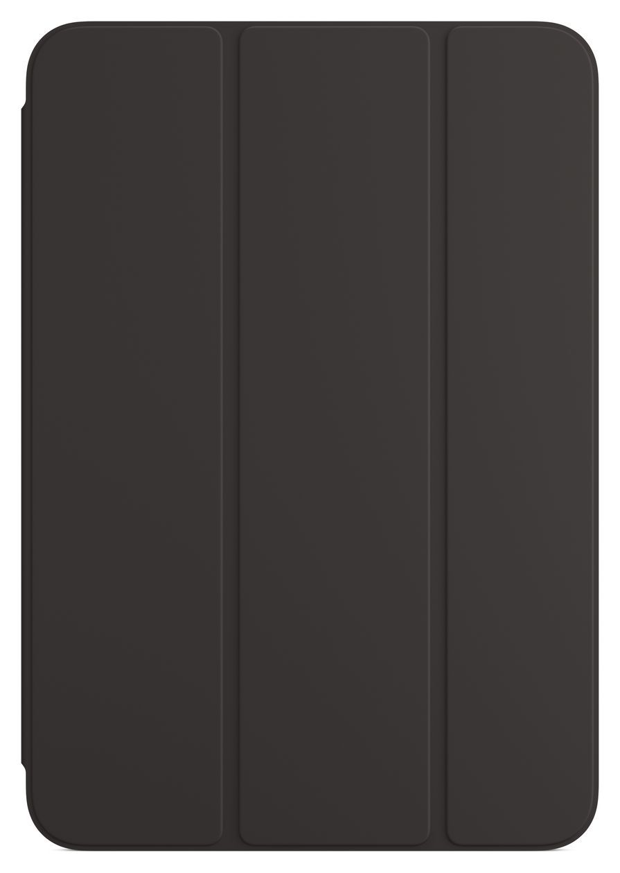 Smart Folio Folio für Apple iPad mini (6th generation) bis 21,1 cm (8.3") Staubresistent, Kratzresistent, Schockresistent mit Magnetverschluss (Schwarz) 