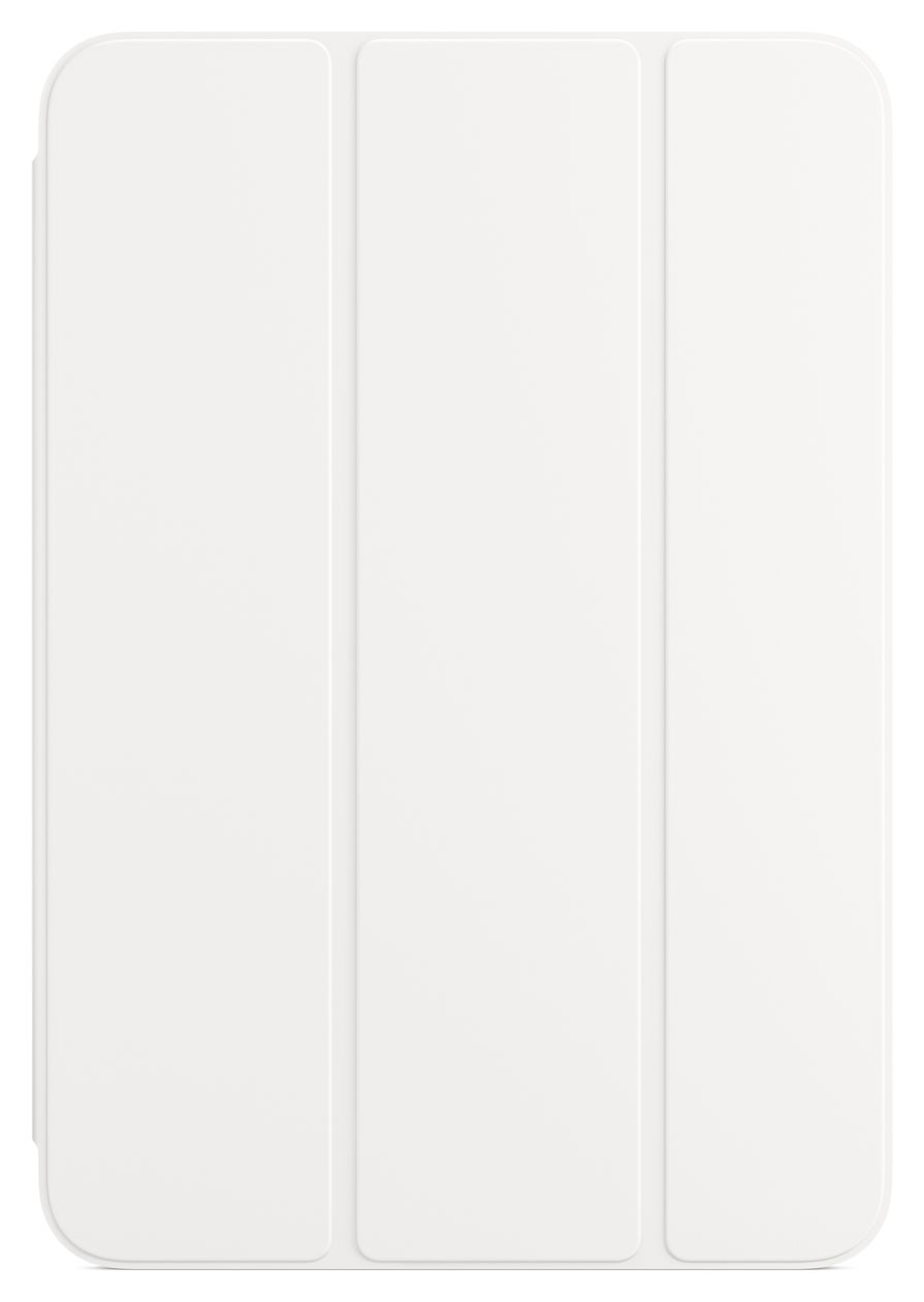 Smart Folio Folio für Apple iPad mini (6th generation) bis 21,1 cm (8.3") Staubresistent, Kratzresistent, Schockresistent mit Magnetverschluss (Weiß) 