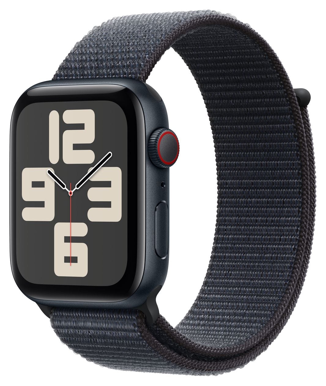 Watch SE Digital 44 mm  Smartwatch Rechteckig 18 h 326 ppi 4G  (Schwarz) 