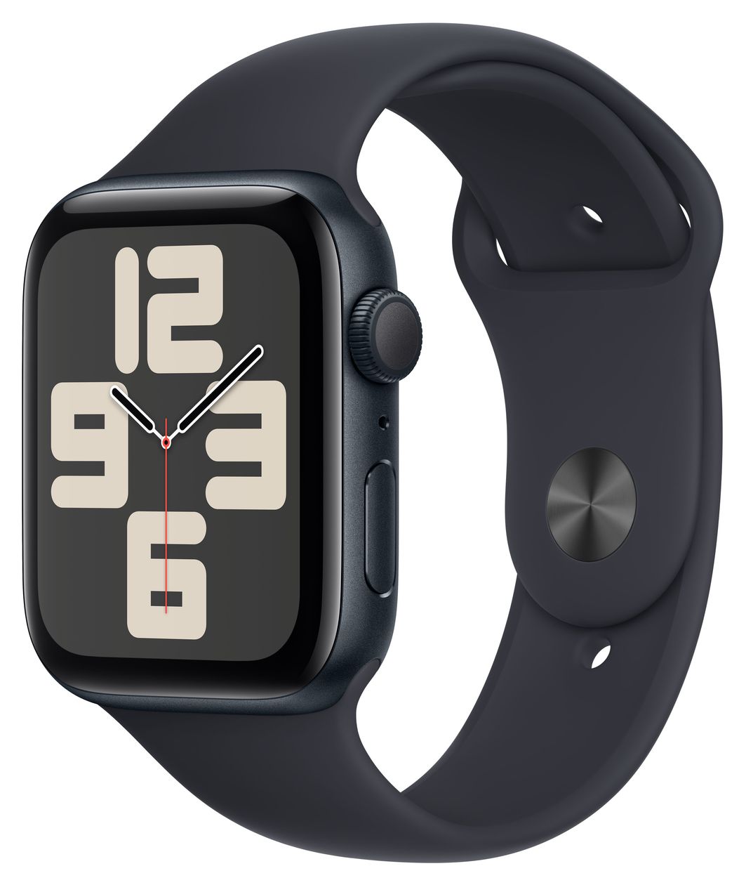 Watch SE (2024) Digital 44 mm M/L Smartwatch Rechteckig 18 h  (Schwarz) 
