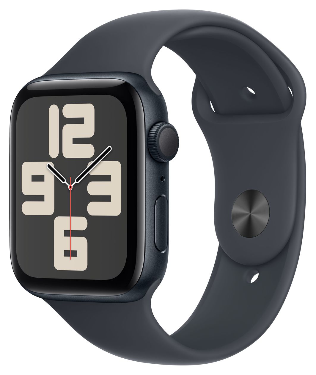 Watch SE (2024) Digital 44 mm S/M Smartwatch Rechteckig 18 h 326 ppi  (Schwarz) 