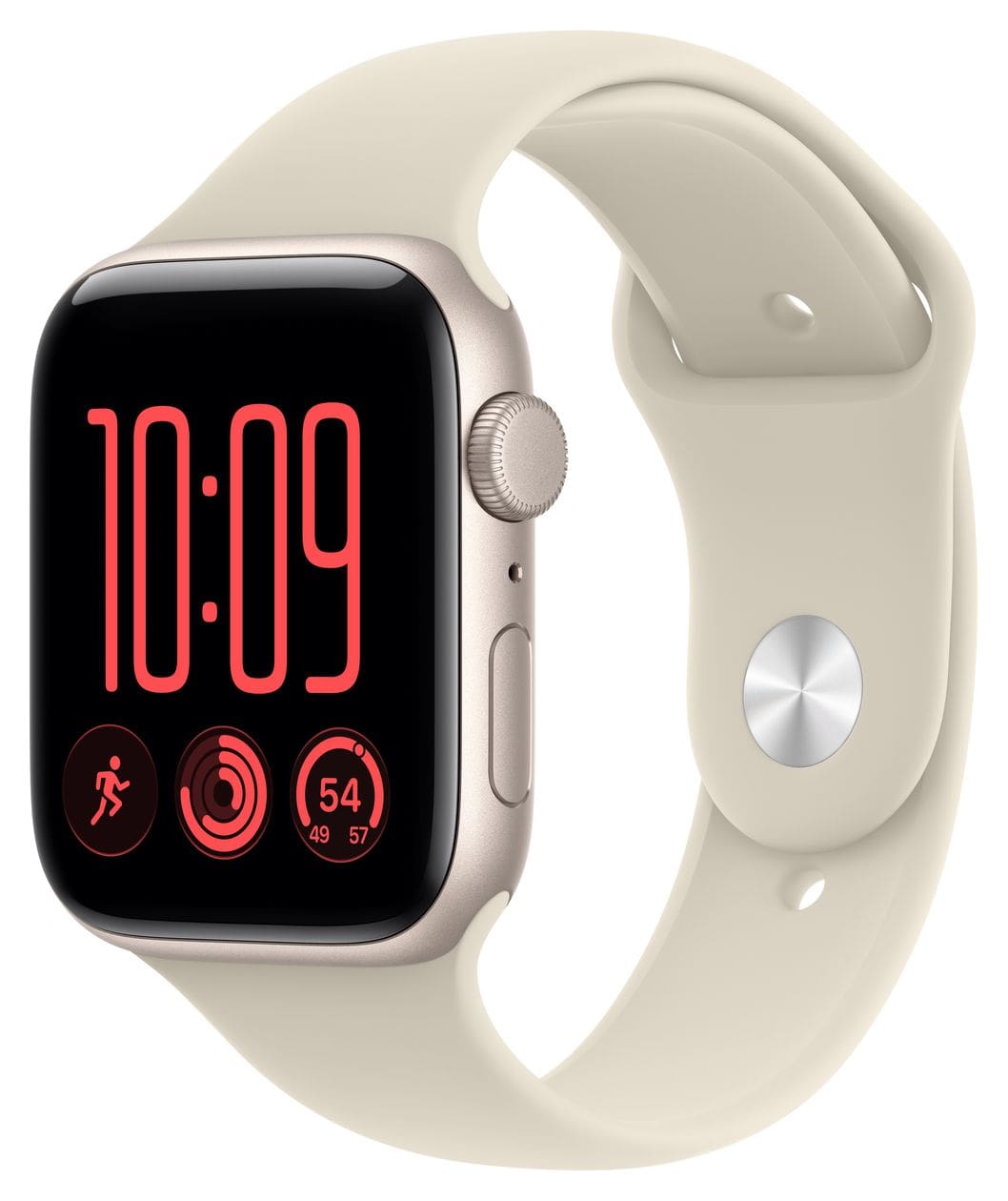 Watch SE (3.Gen) 44 mm S/M Smartwatch Rechteckig 32 h 326 ppi  (Beige) 