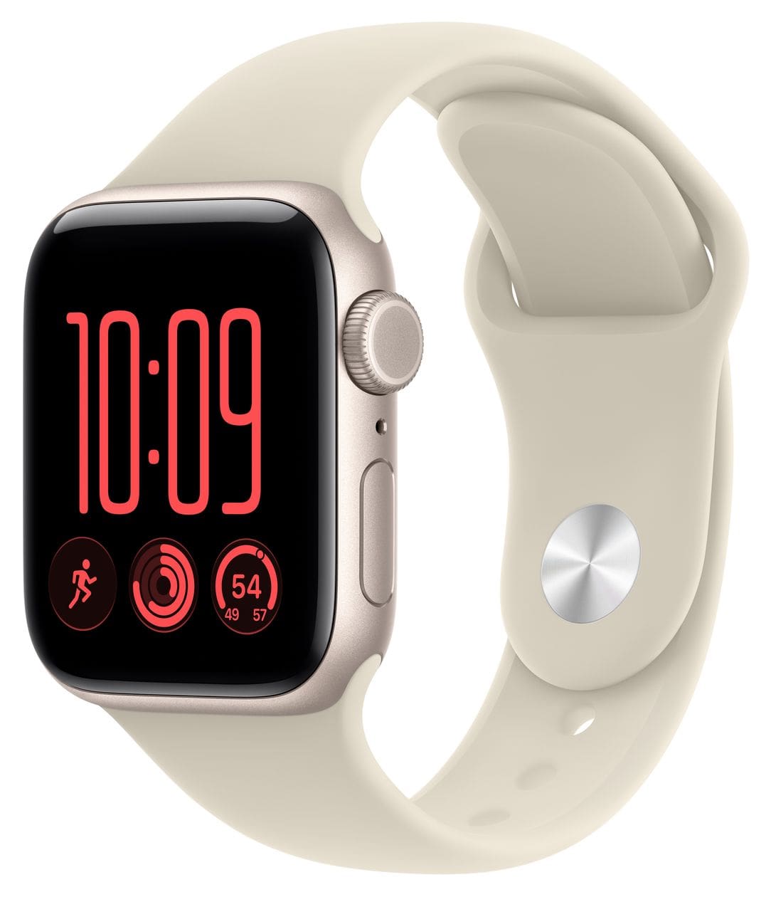 Watch SE (3.Gen) 40 mm S/M Smartwatch Rechteckig 32 h 326 ppi 5G  (Beige) 