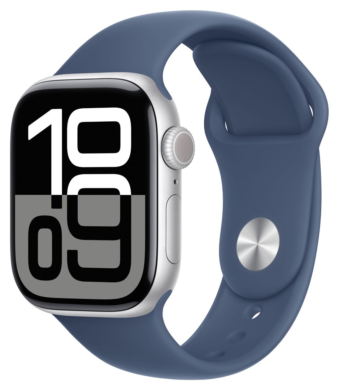 Watch Series 10 Digital 42 mm S/M Smartwatch Rechteckig IP6X 36 h 326 ppi  (Silber) 