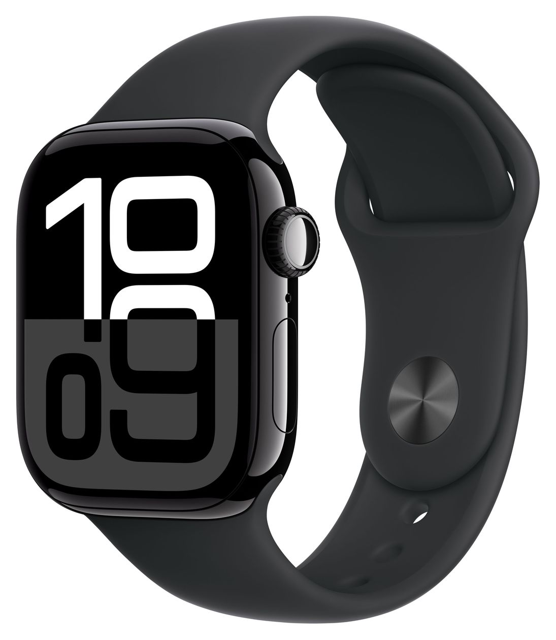 Watch Series 10 Digital 42 mm S/M Smartwatch Rechteckig IP6X 36 h 326 ppi  (Schwarz) 