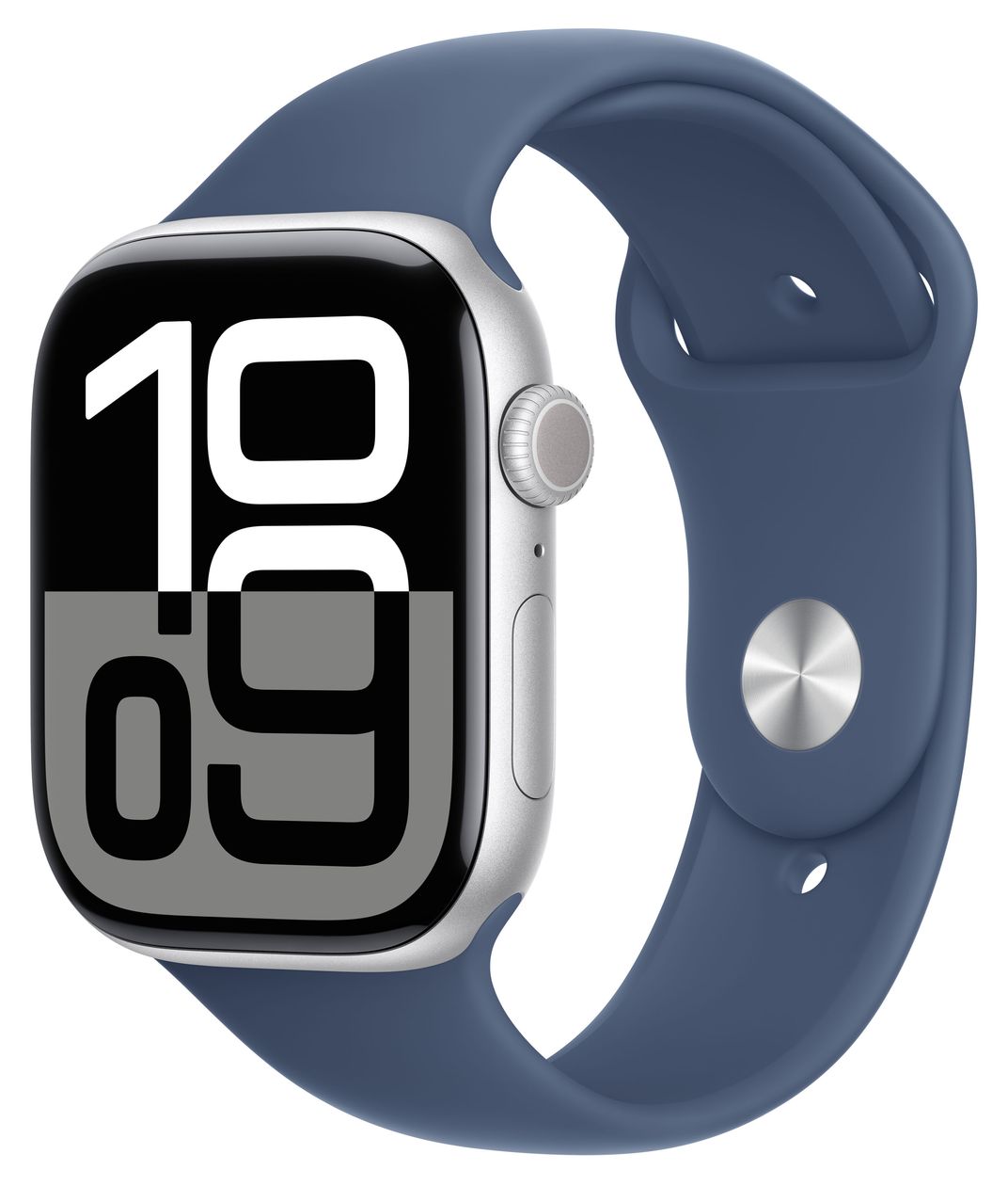 Watch Series 10 Digital 46 mm M/L Smartwatch Rechteckig IP6X 36 h 326 ppi 4G  (Silber) 