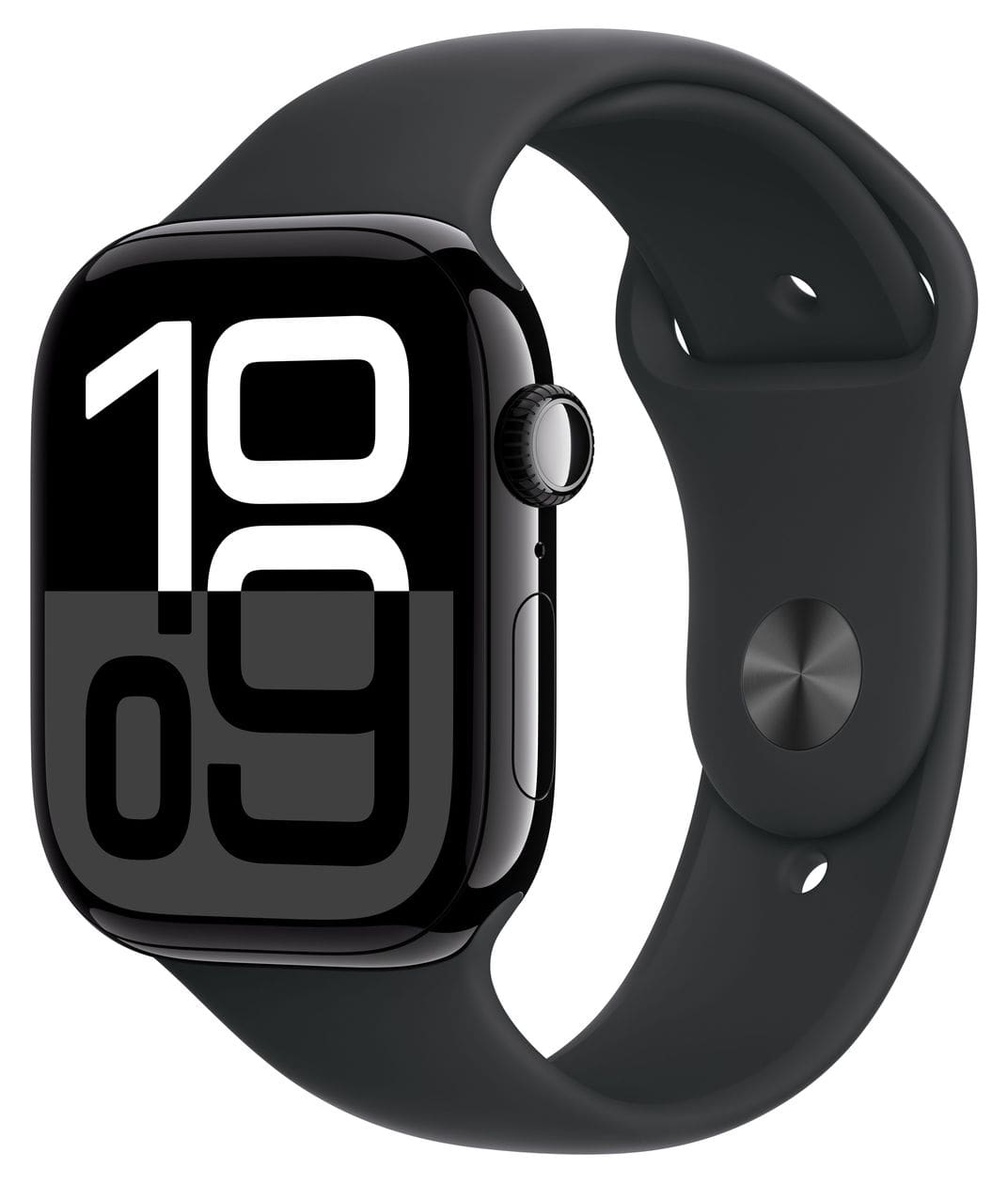 Watch Series 10 Digital 46 mm M/L Smartwatch Rechteckig IP6X 36 h 326 ppi 4G  (Schwarz) 
