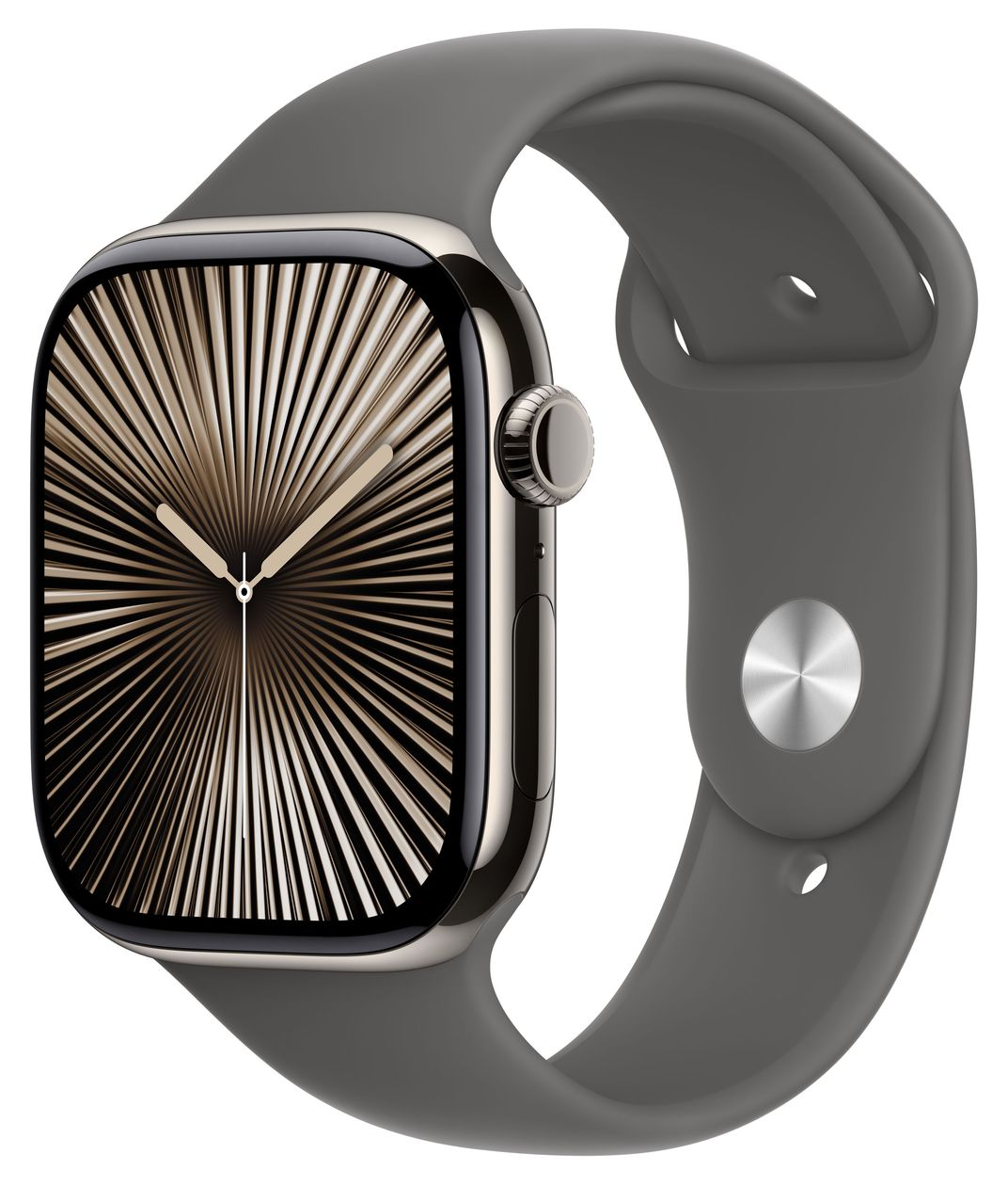 Watch Series 10 Digital 46 mm S/M Smartwatch Rechteckig IP6X 36 h 326 ppi 4G  (Titan) 