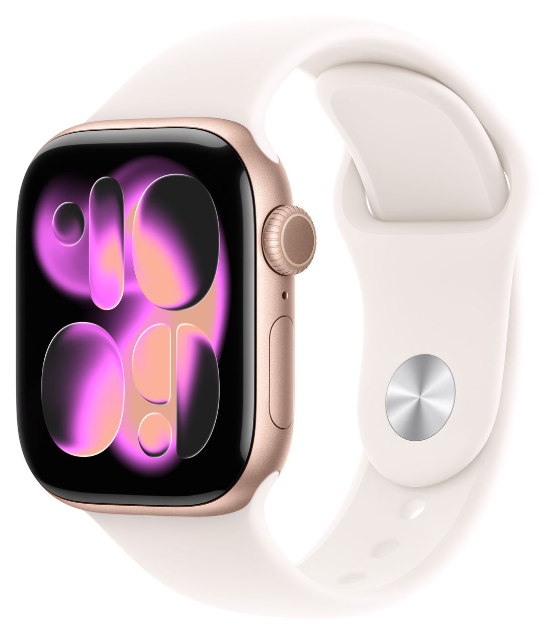 Watch Series 11 Digital 42 mm M/L Smartwatch Rechteckig IP6X 38 h 326 ppi 5G  (Roségold) 