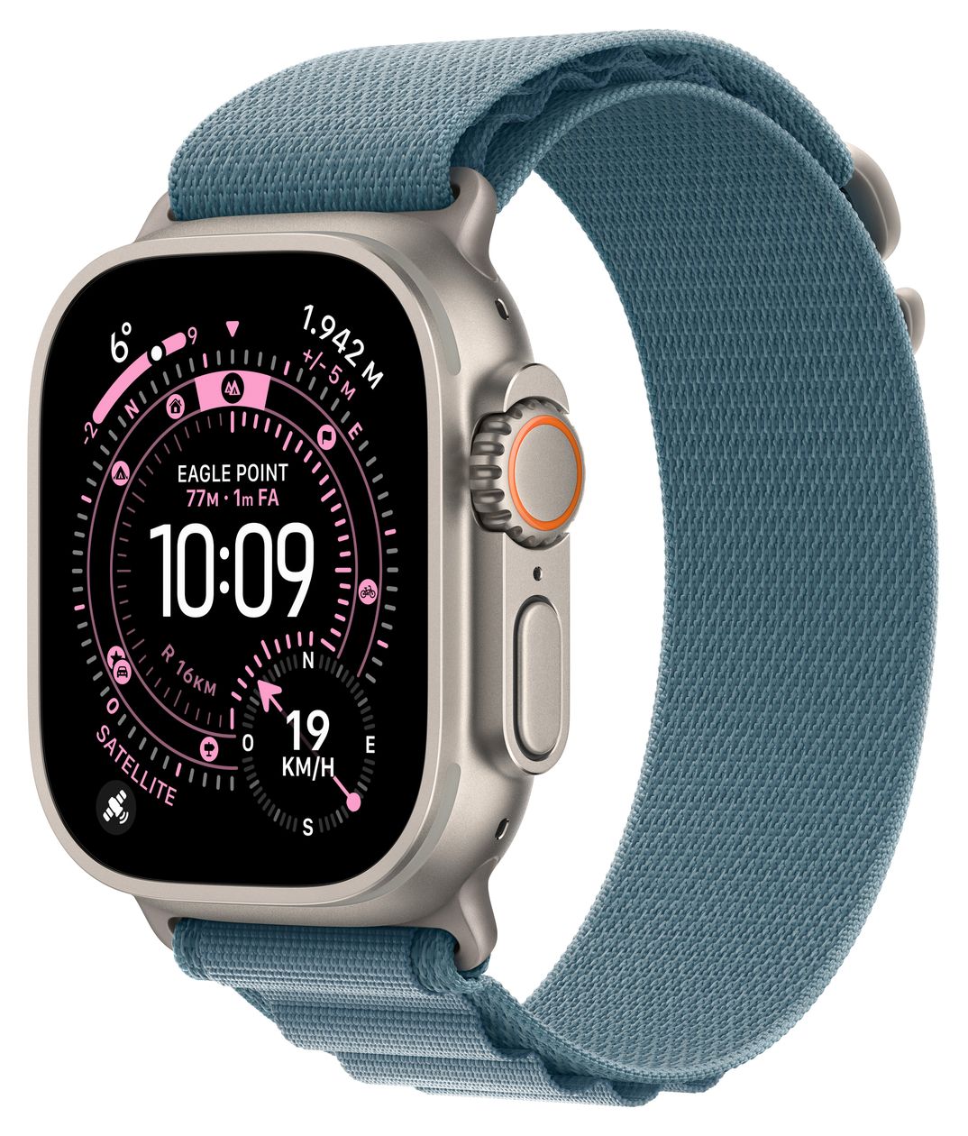 Watch Ultra 3 Digital 49 mm S Smartwatch Rechteckig IP6X 72 h 326 ppi 5G  (Titan) 