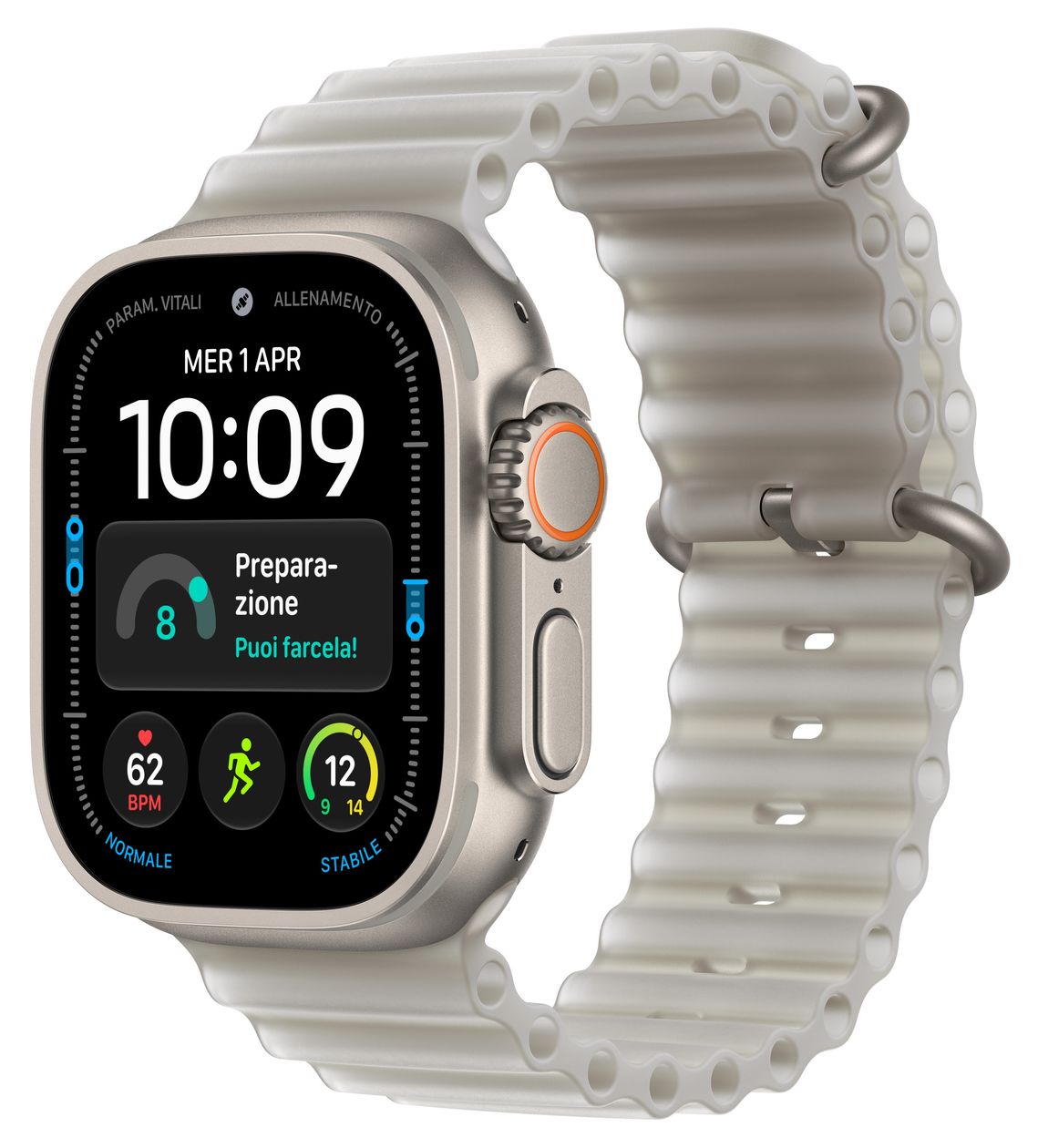 Watch Ultra 4 49 mm  Smartwatch Rechteckig IP6X 50 h 326 ppi 5G  (Titan) 