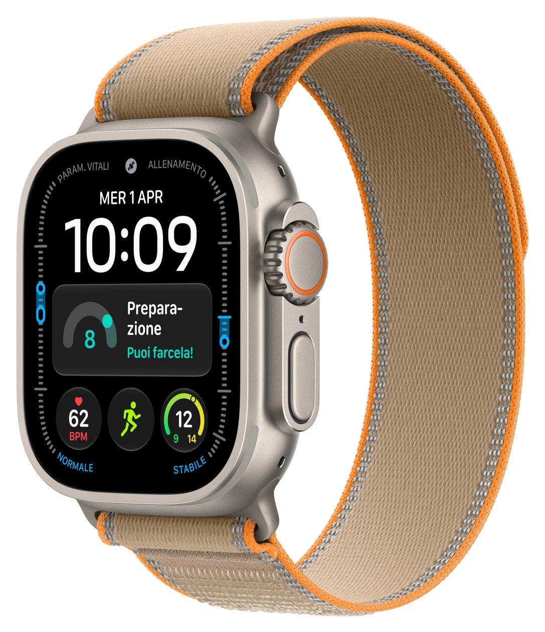 Watch Ultra 4 49 mm M/L Smartwatch Rechteckig IP6X 50 h 326 ppi 5G  (Titan) 