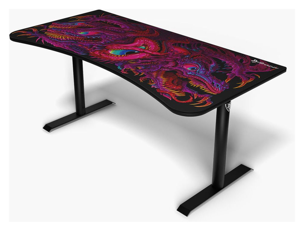 Arena Gamingtisch  (Mehrfarbig, Schwarz) 