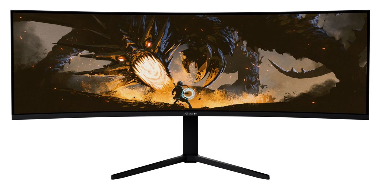 Nova Curved Quad HD Monitor 124,5 cm (49 Zoll) 32:9 4 ms 350 cd/m²  (Schwarz) 
