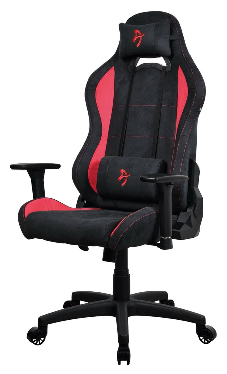 Torretta Supersoft Gamingstuhl bis 120 kg (Schwarz/Rot) 
