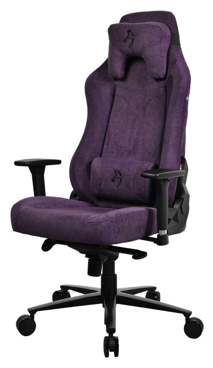 Vernazza Soft Fabric Gamingstuhl bis 145 kg (Violett) 