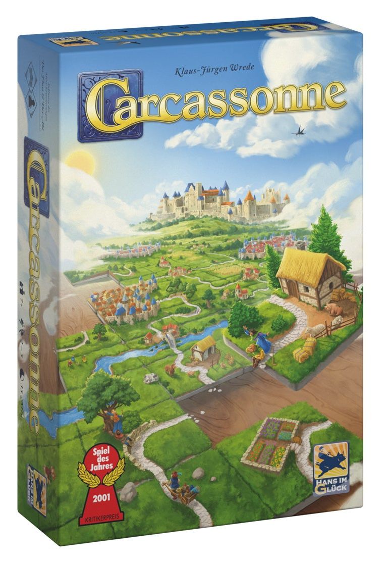 Carcassonne V3.0 Brettspiel bis zu 5 Spielern ab 7 Jahr(e) 