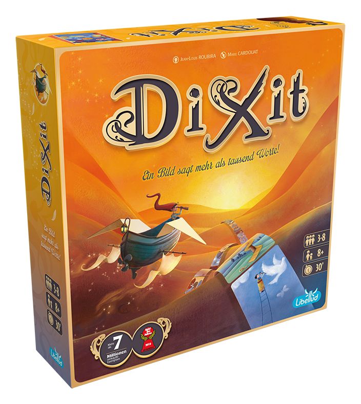Dixit Kartenspiel bis zu 8 Spielern ab 8 Jahr(e) 