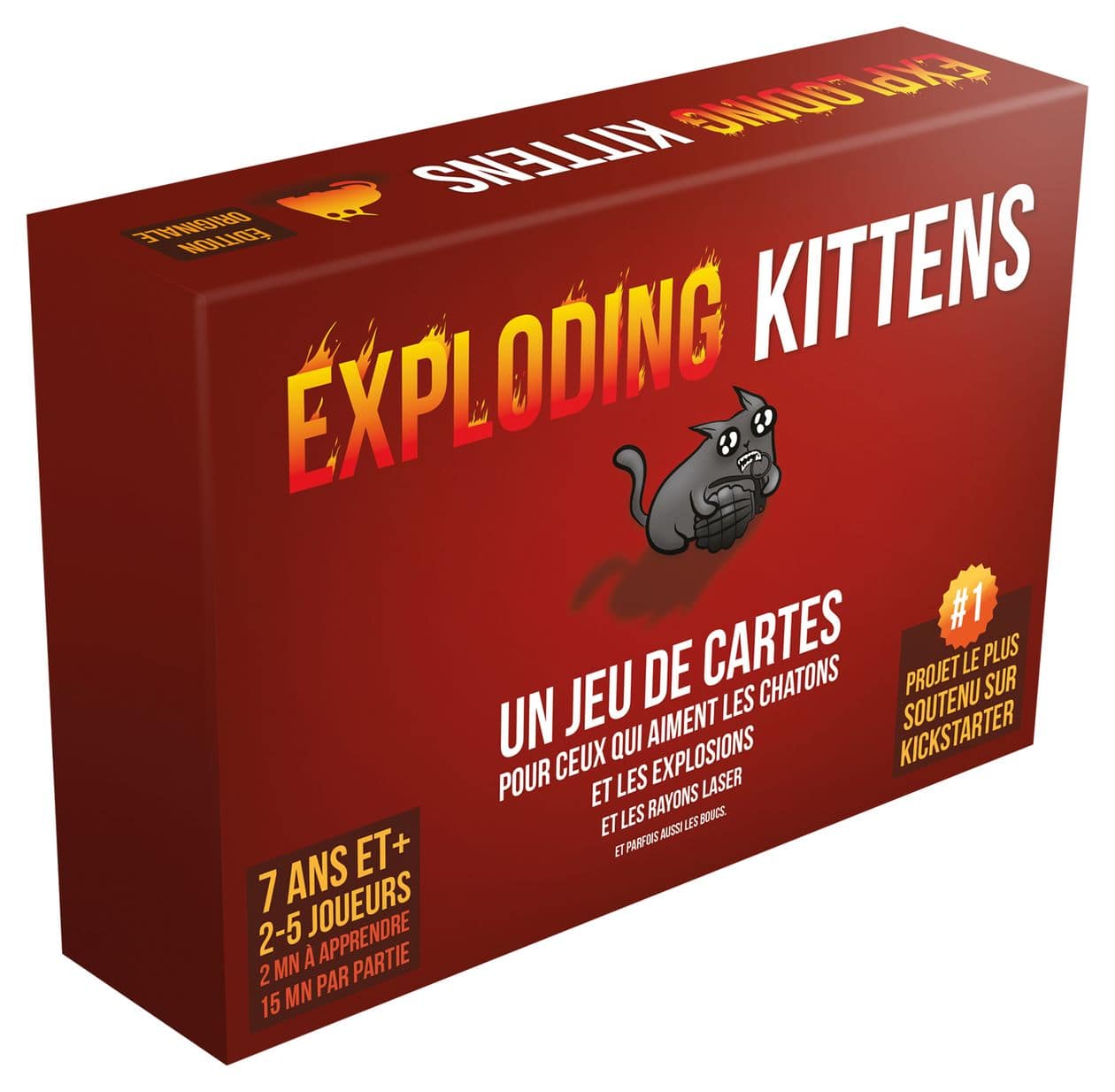 Exploding Kittens Kartenspiel bis zu 5 Spielern ab 7 Jahr(e) 