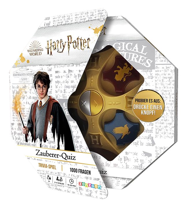 Harry Potter Zauberer-Quiz Brettspiel bis zu 4 Spielern ab 8 Jahr(e) 