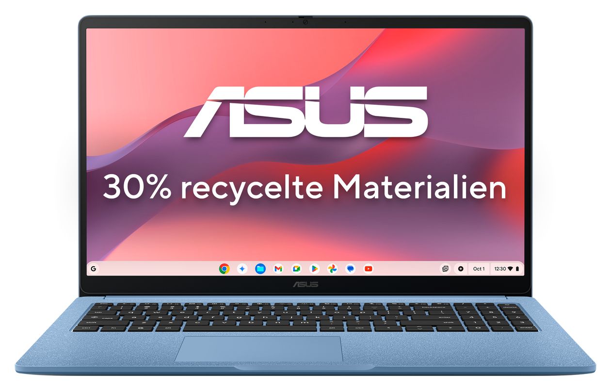 Chromebook CM1505CM4A-S70030 Full HD Notebook 39,6 cm (15.6 Zoll) 1920 x 1080 Pixel 128 GB eMMC ChromeOS MediaTek Kompanio max. 2,6 GHz  (Blau) 