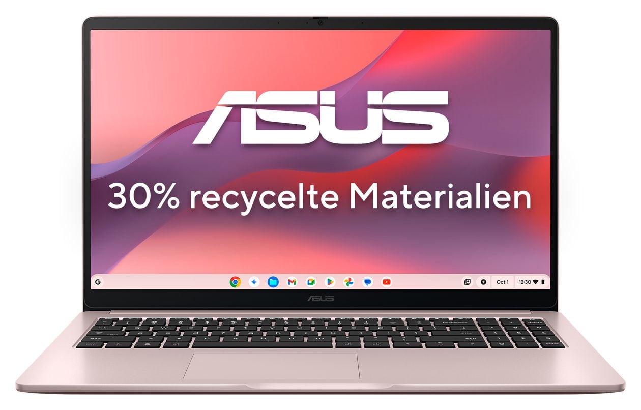 Chromebook CM1505CM4A-S70032 Full HD Notebook 39,6 cm (15.6 Zoll) 1920 x 1080 Pixel 128 GB eMMC ChromeOS MediaTek Kompanio max. 2,6 GHz  (Pink) 