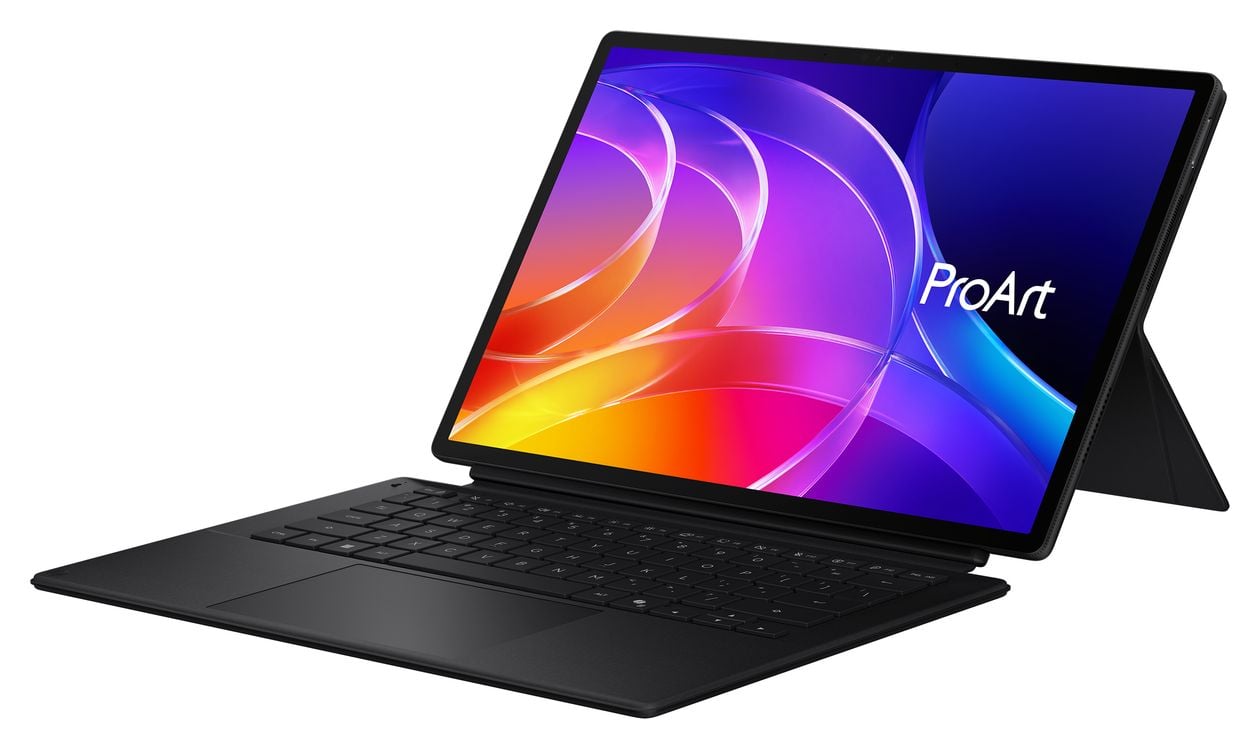 ProArt HT7407NA-SN042W 2K Ultra HD Notebook 35,6 cm (14 Zoll) 2880 x 1800 Pixel 32 GB Ram 1 TB SSD Windows 11 Home Qualcomm Snapdragon max. 4 GHz  (Schwarz) 