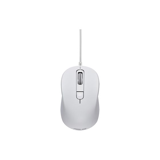 MU101C 3200 DPI Büro Maus Optisch  (Weiß) 