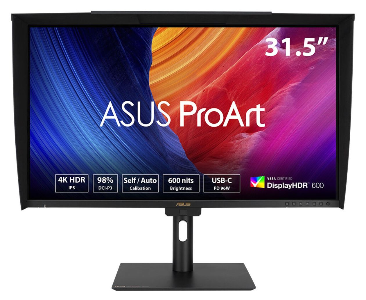 ProArt PA32UCE 4K Ultra HD Monitor 80 cm (31.5 Zoll) 16:9 5 ms 600 cd/m²  (Schwarz) 
