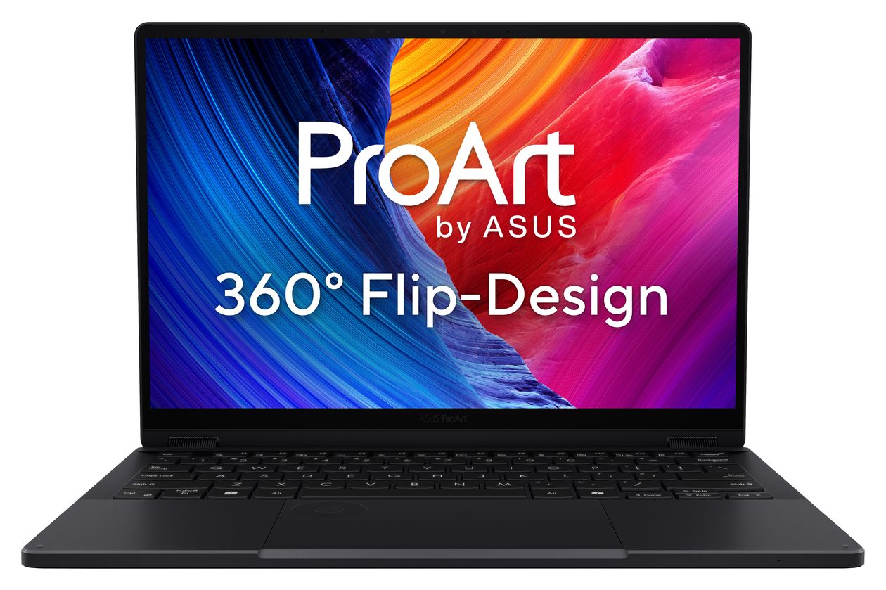 ProArt PX13 HN7306EA-LX070W Copilot+ 2K Ultra HD Notebook 33,8 cm (13.3 Zoll) 2880 x 1800 Pixel 1 TB SSD Windows 11 Home AMD Ryzen AI Max+ max. 5,1 GHz  (Schwarz) 