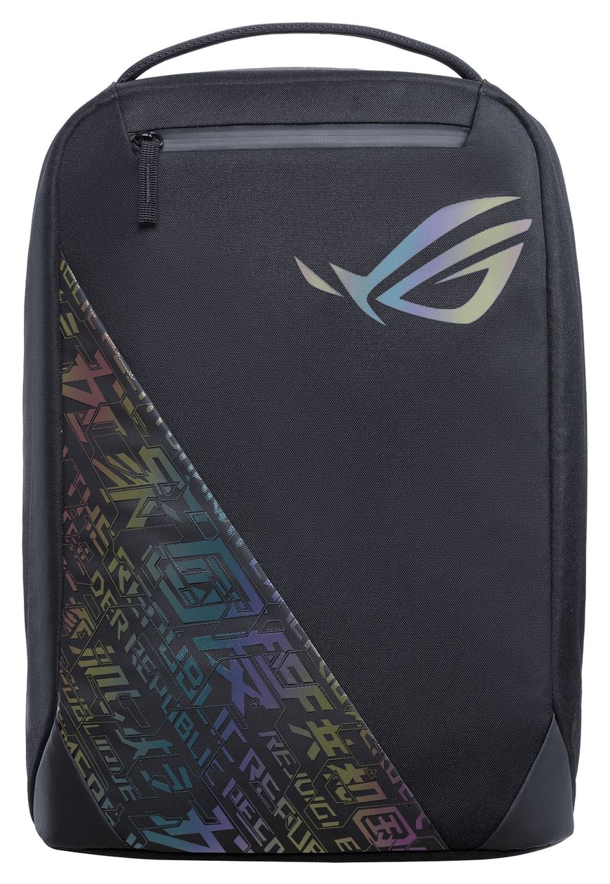 ROG BP1501G Gaming-Rucksack Holographic Edition bis 43,2 cm (17 Zoll) (Schwarz/Grau) 