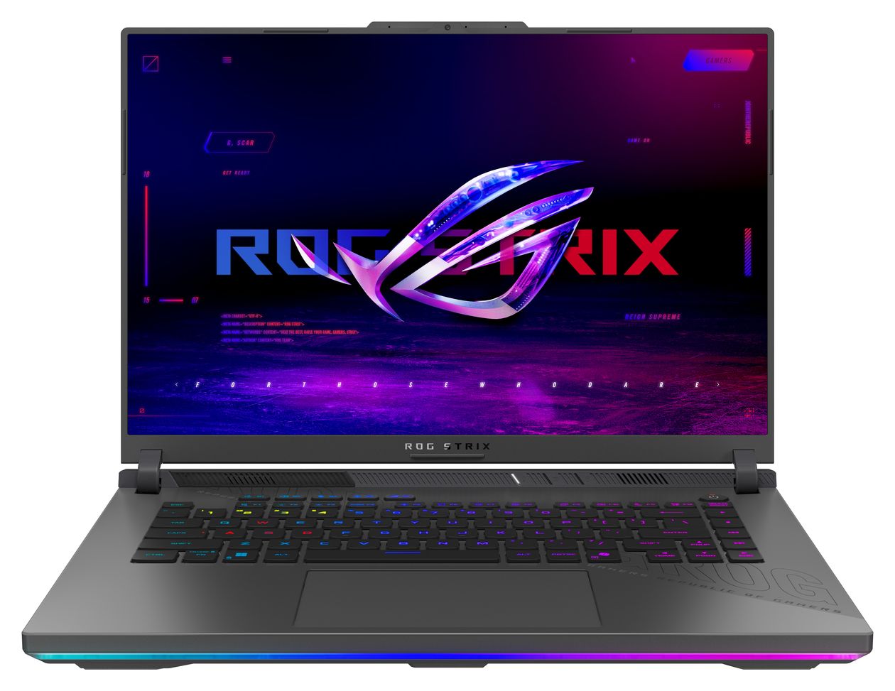 ROG Strix G614PP-RV114W WUXGA Notebook 40,6 cm (16 Zoll) 1920 x 1200 Pixel 1 TB SSD Windows 11 Home AMD Ryzen 9 max. 5,3 GHz  (Grau) 