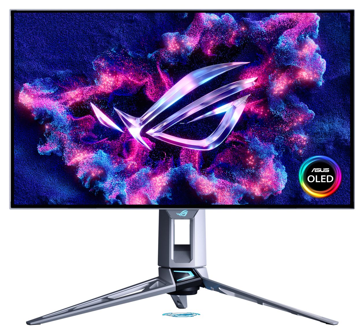 ROG Swift OLED PG27AQWP-W Quad HD Monitor 67,3 cm (26.5 Zoll) 16:9 0,02 ms  (Silber) 