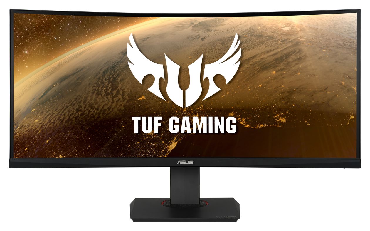 TUF Gaming VG35VQ Quad HD Monitor 88,9 cm (35 Zoll) 21:9 1 ms 300 cd/m²  (Schwarz) 