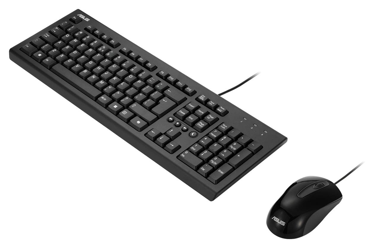 U2000 Universal Tastatur USB  (Schwarz) 