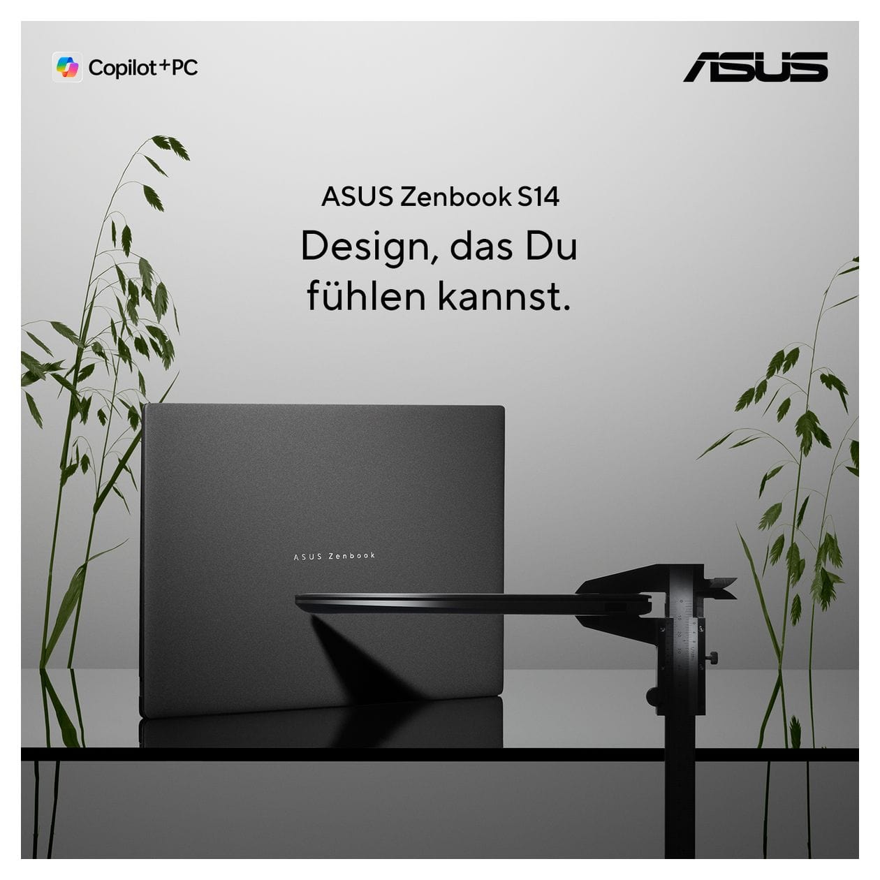 Zenbook S14 UX5406AA-SU236W 2K Ultra HD Notebook 35,6 cm (14 Zoll) 2880 x 1800 Pixel 1 TB SSD Windows 11 Home Intel Core Ultra 9 max. 4,9 GHz  (Weiß) 